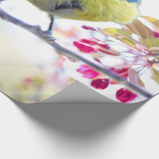 Niedlicher Bird Geschenkpapier (Ecke)
