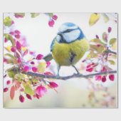 Niedlicher Bird Geschenkpapier (Flach)