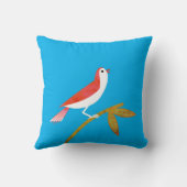 Niedlicher Bird Kissen (Rückseite)