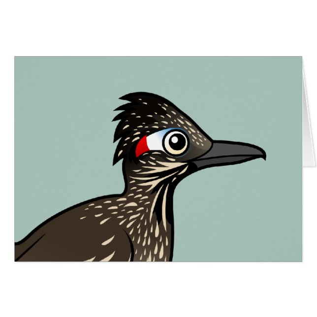 Niedlicher Birdorable Roadrunner (Vorderseite (Horizontal))