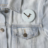 Niedlicher Birdorable Roadrunner Button (Beispiel)