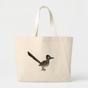 Niedlicher Birdorable Roadrunner Jumbo Stoffbeutel