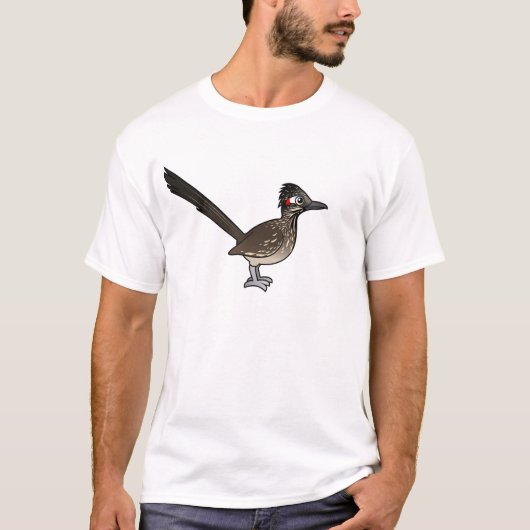 Niedlicher Birdorable Roadrunner T-Shirt (Vorderseite)