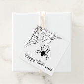 Niedlicher Black Spider Happy Halloween Geschenkanhänger (Beispiel)