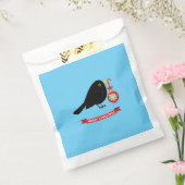 Niedlicher Blackbird mit Weihnachtsball Geschenktütchen (Versiegelt)