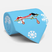 Niedlicher Blackbird und Kardinal auf Zweigniederl Krawatte (Gerollt)