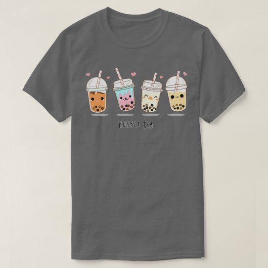 Niedlicher Blasen-Tee 7 T-Shirt (Design vorne)