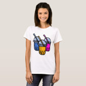 niedlicher Blasentee T-Shirt (Vorne ganz)