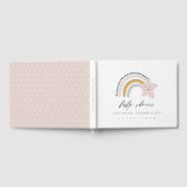 NIEDLICHER BLAU BLAU RAINBOW STAR KIDS BABY DUSCHE GÄSTEBUCH (Voll)