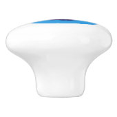 Niedlicher Blaubär Keramikknauf (Seitenansicht)