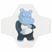 NIEDLICHER BLAUE HIPPO FUßBALL (Flach)