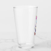 Niedlicher blauer Geburtstag-Dinosaurier Glas (Rechts)