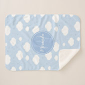 Niedlicher blauer Himmel mit benutzerdefiniertem M Sherpadecke (Vorderseite (Horizontal))