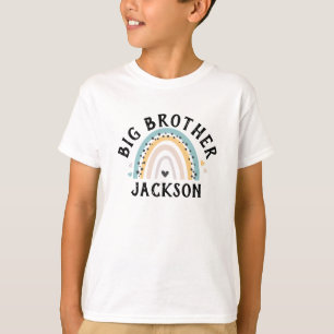 Niedlicher Blauer Regenbogen Geschwister Big Broth T-Shirt