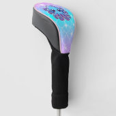 Niedlicher Blauoktopus Golf Headcover (angewinkelt)