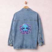 Niedlicher Blauoktopus Jeansjacke (Hangar)