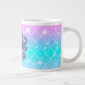 Niedlicher Blauoktopus Jumbo-Tasse (Rechts)