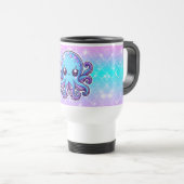 Niedlicher Blauoktopus Reisebecher (VorderseiteRechts)