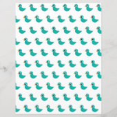 Niedlicher Blauvogel (Rückseite)
