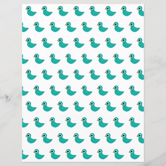 Niedlicher Blauvogel (Vorderseite)