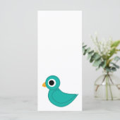 Niedlicher Blauvogel (Stehend Vorderseite)