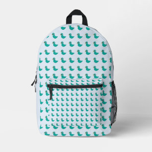 Niedlicher Blauvogel Bedruckter Rucksack