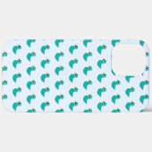 Niedlicher Blauvogel Case-Mate iPhone Hülle (Hinten (horizontal))