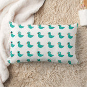Niedlicher Blauvogel Lendenkissen (Decke)