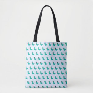 Niedlicher Blauvogel Tasche