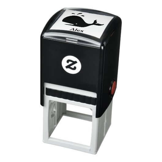 Niedlicher Blauwal 4Alex (Name) Permastempel (Produkt)