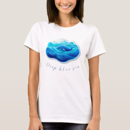 Niedlicher Blauwal T-Shirt
