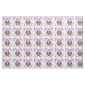 Niedlicher Bleibe Safe Bleibe Zuhause Sloth Fun Gr Stoff (Fat Quarter (45,7 x 55,9 cm))