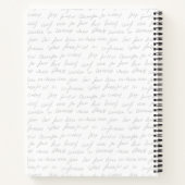 Niedlicher Bleistift-Zauberstab-Individuelle Name- Notizblock (Rückseite)