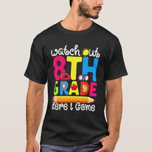 Niedlicher Blick auf den 8. T-Shirt (Vorderseite)