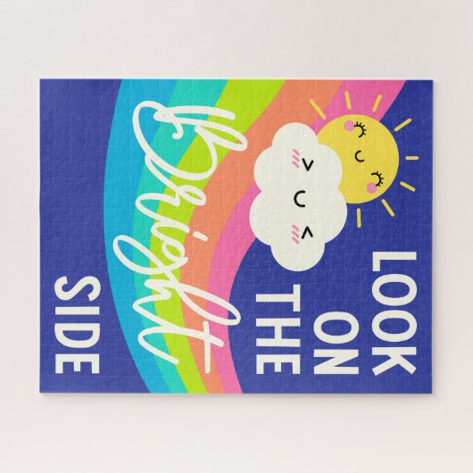 Niedlicher Blick auf die rechte Seite Puzzle (Horizontal)