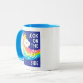 Niedlicher Blick auf die rechte Seite Tasse (Vorderseite Links)