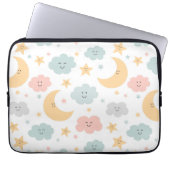 Niedlicher Blick in das Himmelsmuster Laptopschutzhülle (Vorderseite)