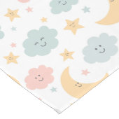 Niedlicher Blick in das Himmelsmuster Mittelgroßer Tischläufer (Ecke)