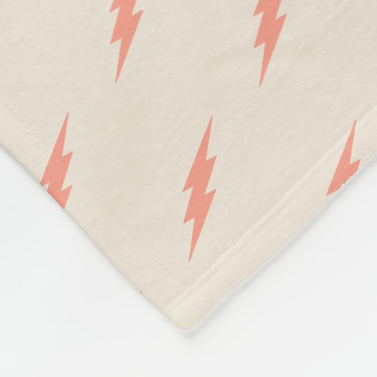 niedlicher Blitz aus Pantoletten Fleecedecke (Ecke)