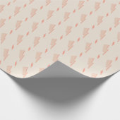 niedlicher Blitz aus Pantoletten Geschenkpapier (Ecke)