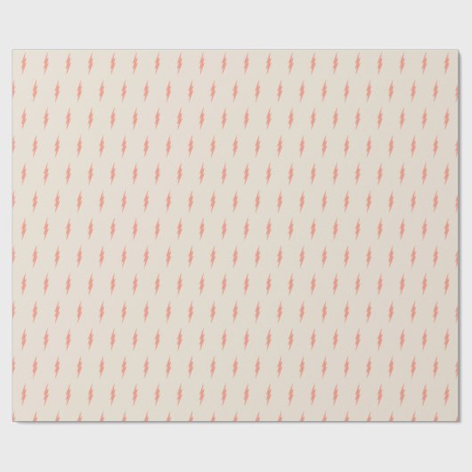 niedlicher Blitz aus Pantoletten Geschenkpapier (Flach)