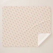 niedlicher Blitz aus Pantoletten Sherpadecke (Vorderseite (Horizontal))