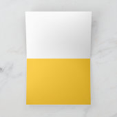 niedlicher blonder Gitarrenfelsen des Mädchens Karte (Innenseite)