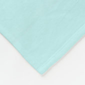 Niedlicher Blue-Dino-Bootsführer Fleecedecke (Ecke)