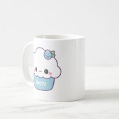 Niedlicher Blueberry Kaffeetasse (Vorderseite Links)