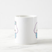 Niedlicher Blueberry Kaffeetasse (Mittel)