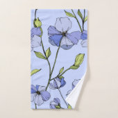Niedlicher blühender Garten mit hübscher Hand Badhandtuch Set (Handtuch)