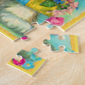 niedlicher Blume Puzzle (Seite)