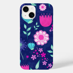 Niedlicher Blumenhintergrund Case-Mate iPhone 14 Hülle