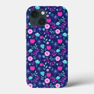 Niedlicher Blumenhintergrund Case-Mate iPhone Hülle